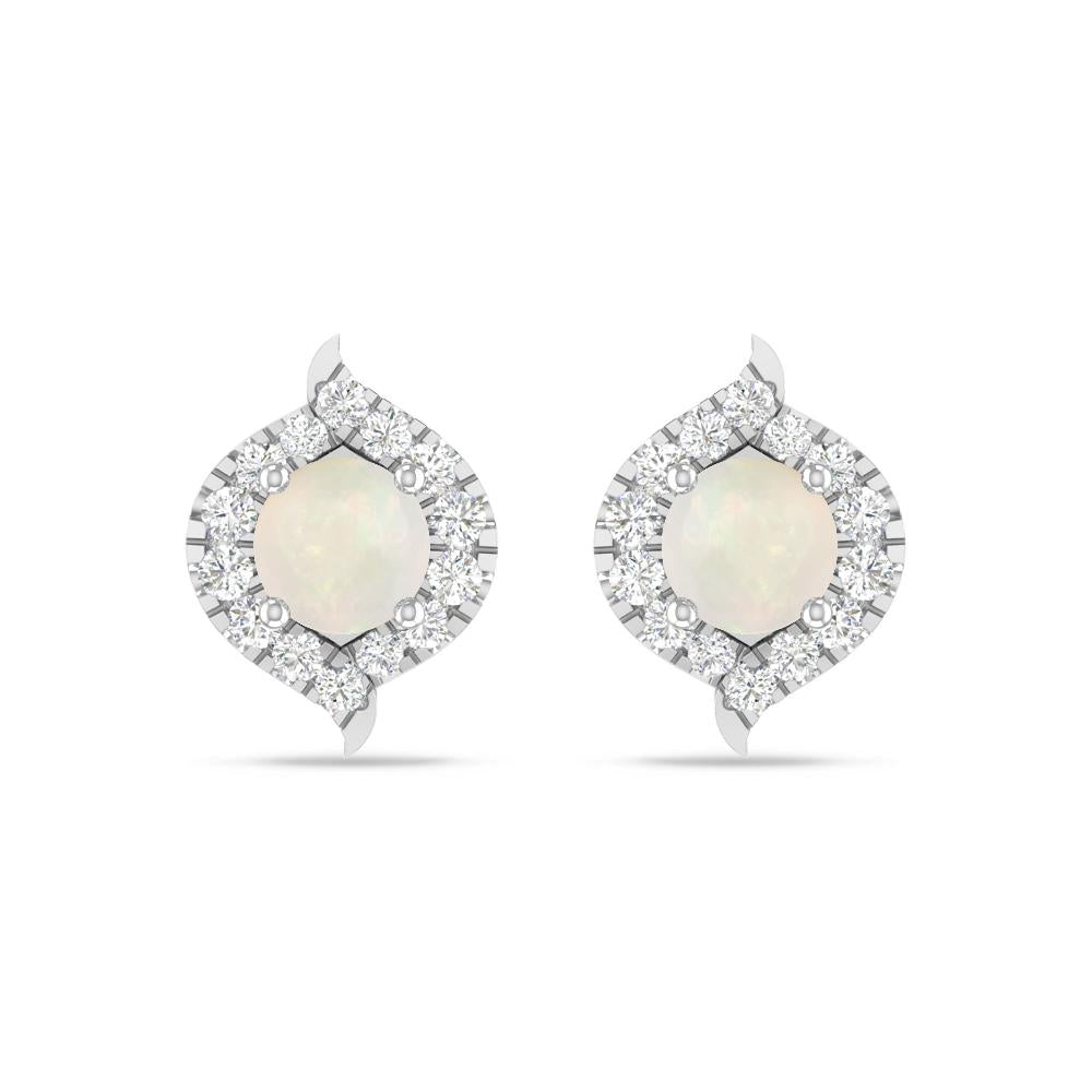 White Gold - Opal