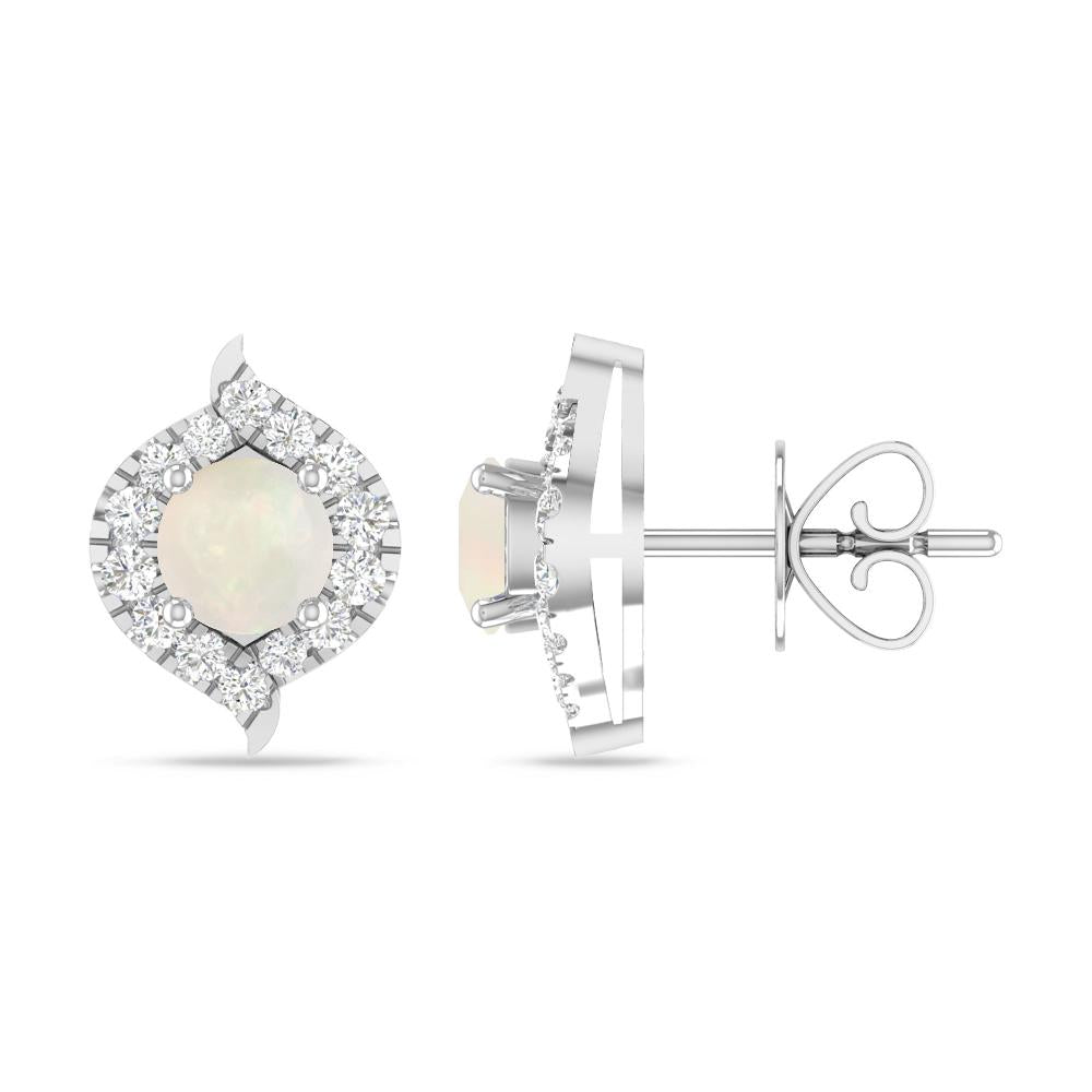 White Gold - Opal