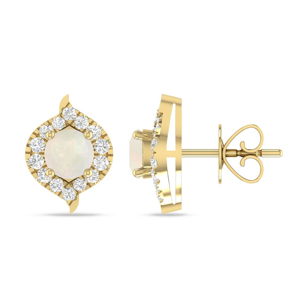 Yellow Gold - Opal