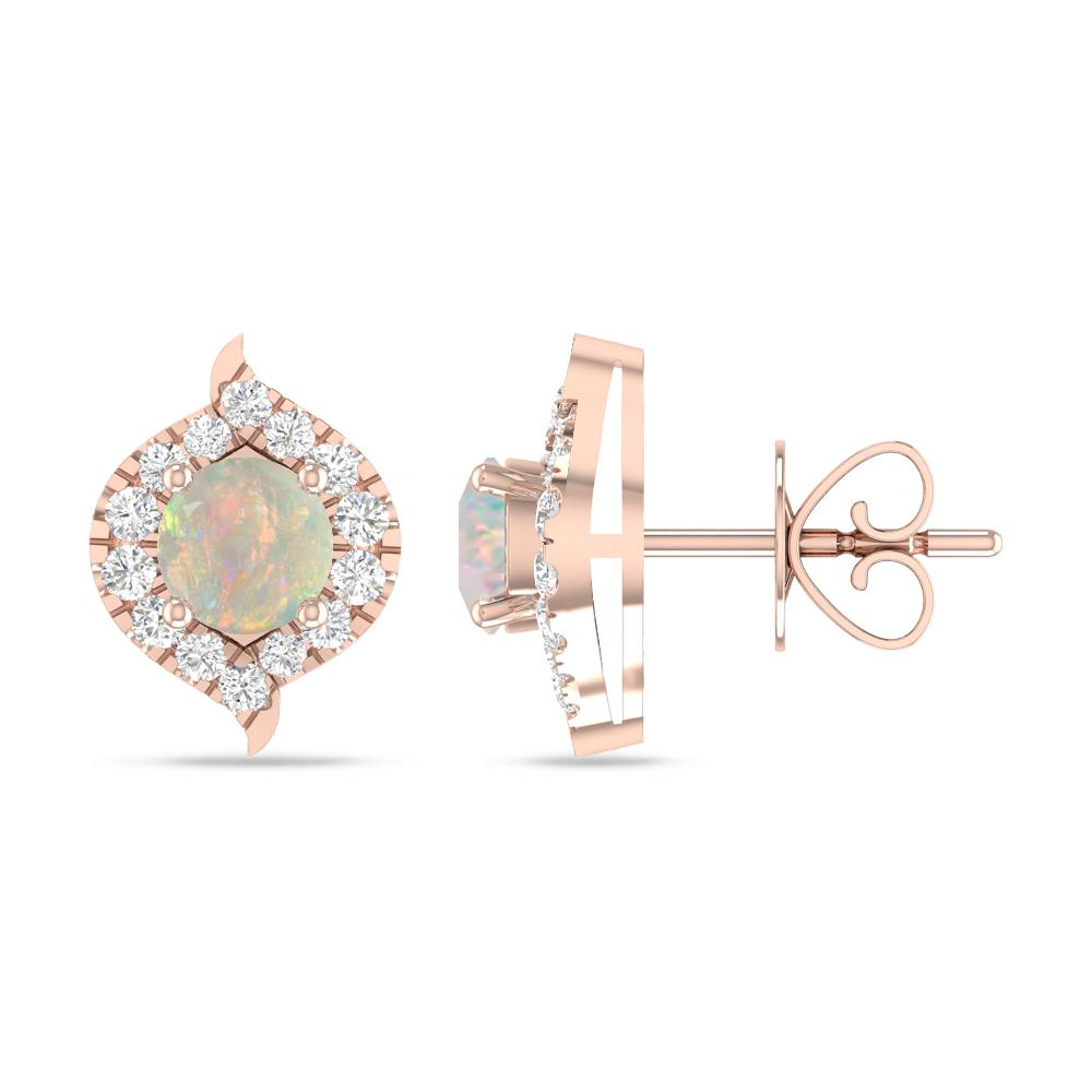 Rose Gold - Opal