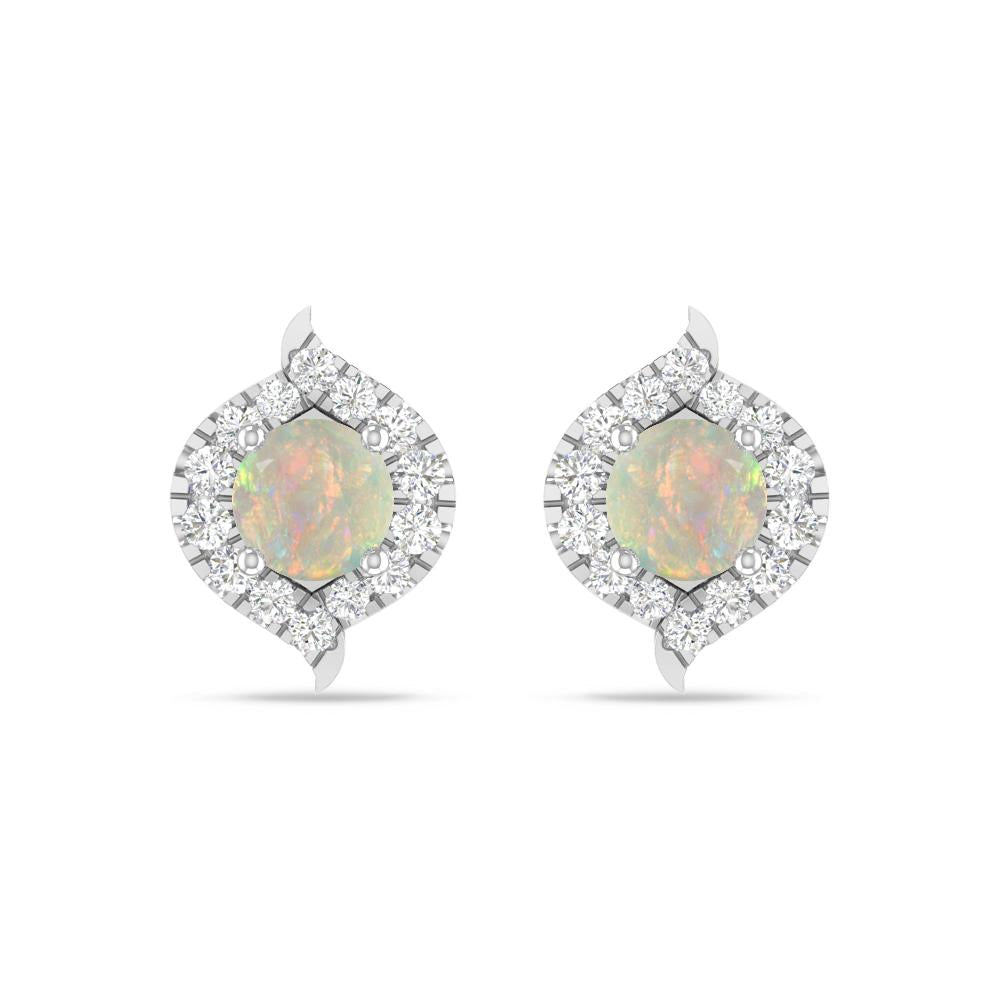 White Gold - Opal