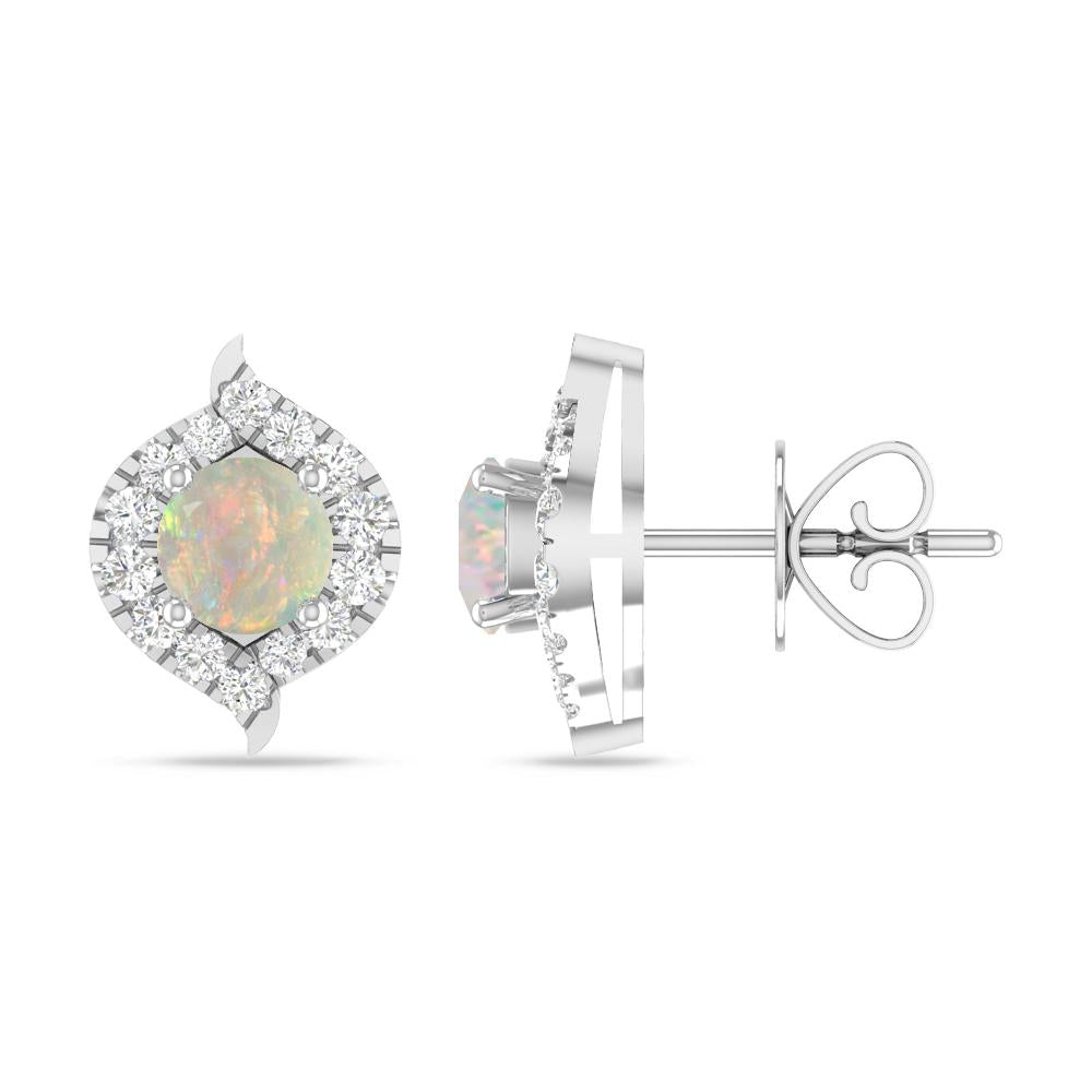 White Gold - Opal