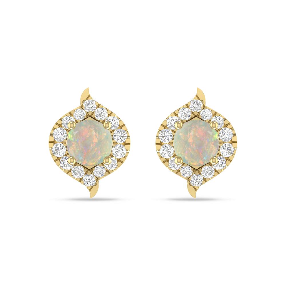 Yellow Gold - Opal