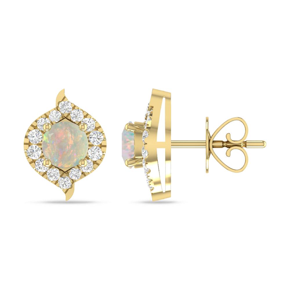Yellow Gold - Opal