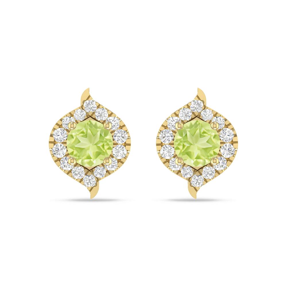 Yellow Gold - Peridot
