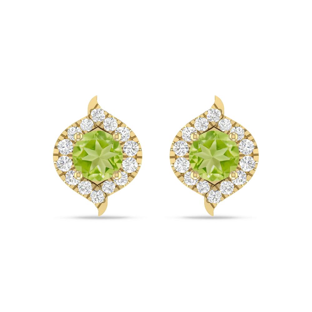 Yellow Gold - Peridot