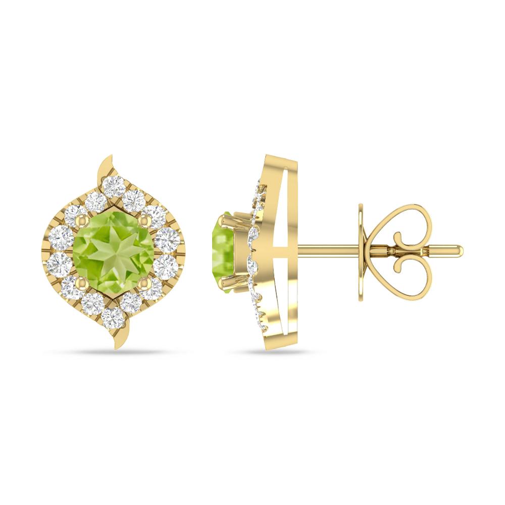 Yellow Gold - Peridot