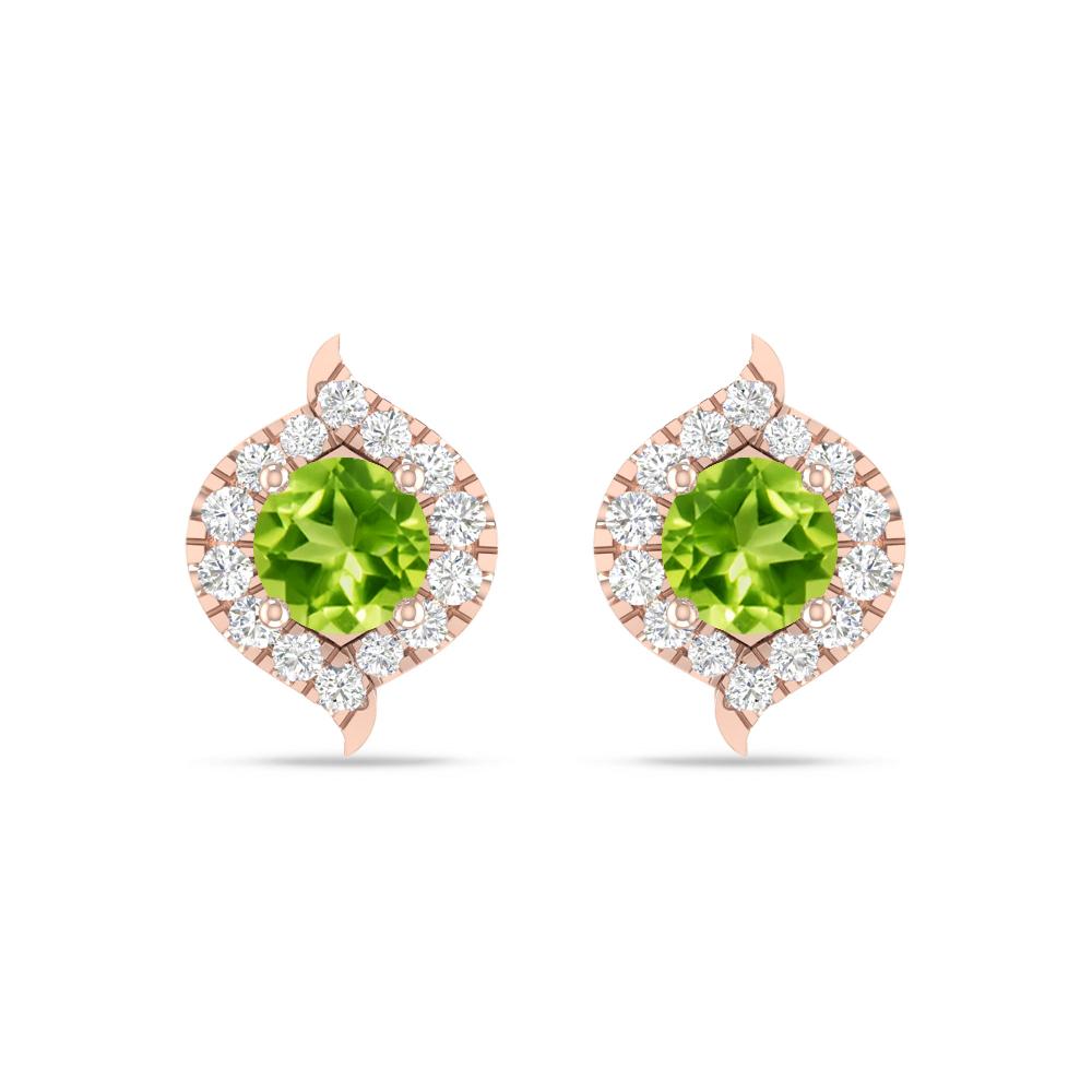 Rose Gold - Peridot