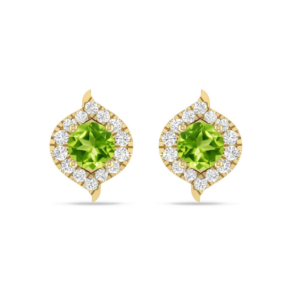 Yellow Gold - Peridot