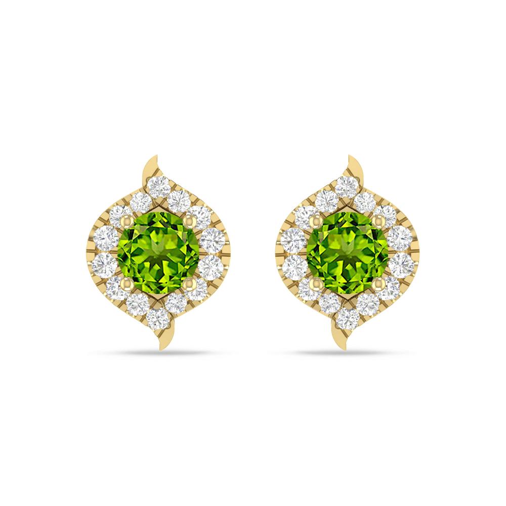Yellow Gold - Peridot
