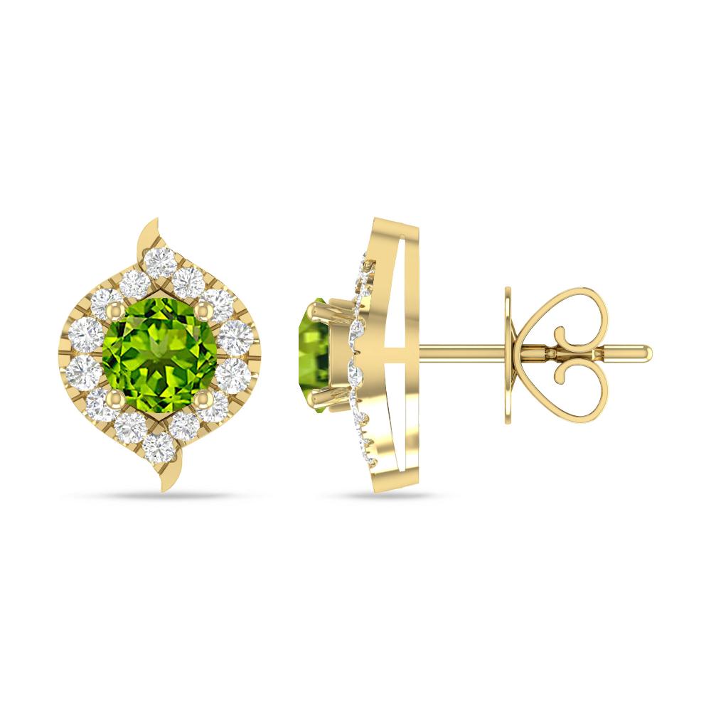 Yellow Gold - Peridot