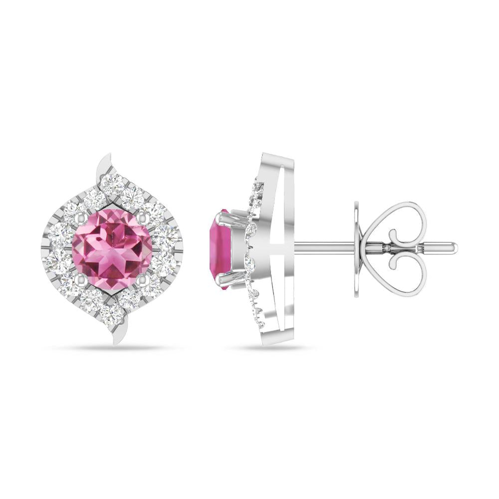 White Gold - Pink Tourmaline