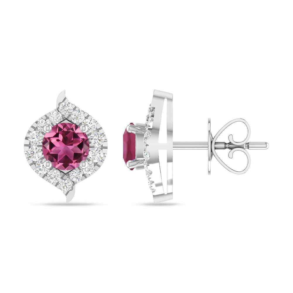 White Gold - Pink Tourmaline