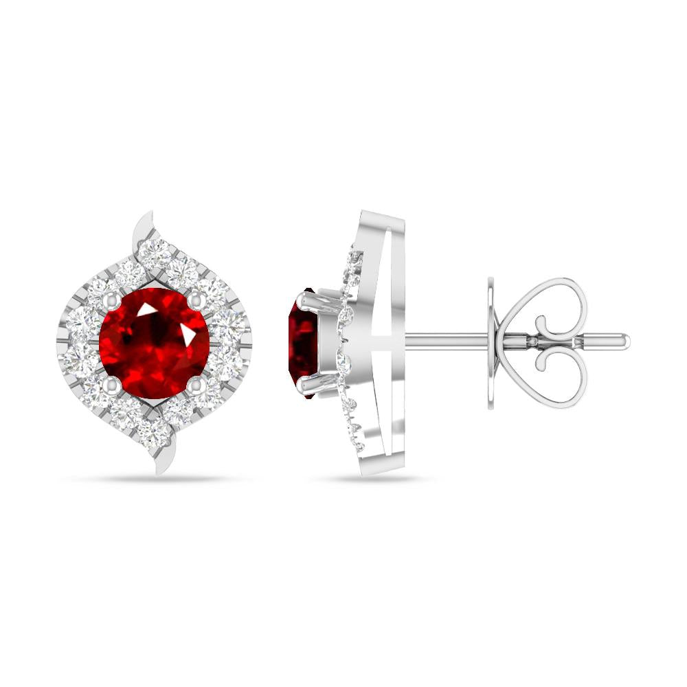 White Gold - Ruby
