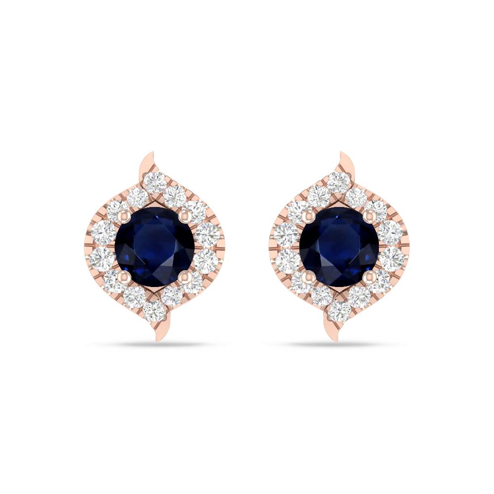 Rose Gold - Sapphire