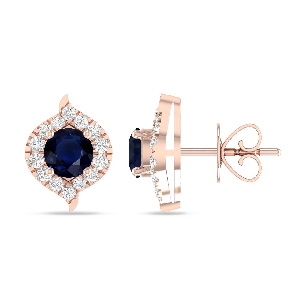 Rose Gold - Sapphire