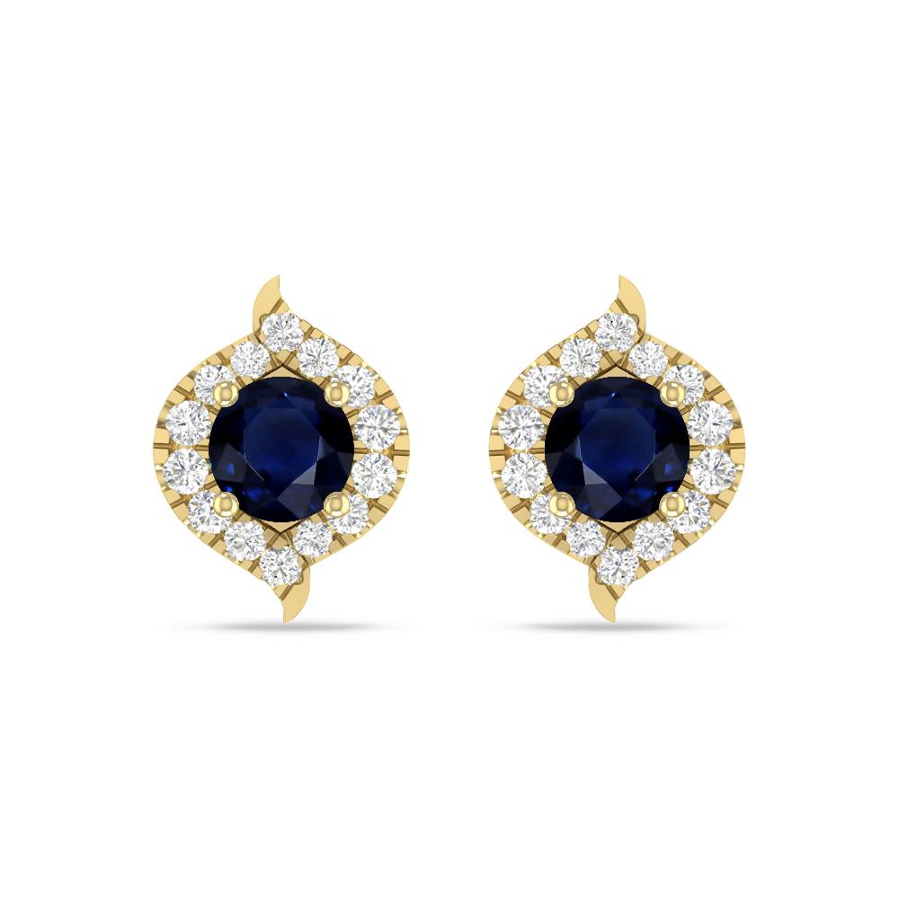 Yellow Gold - Sapphire