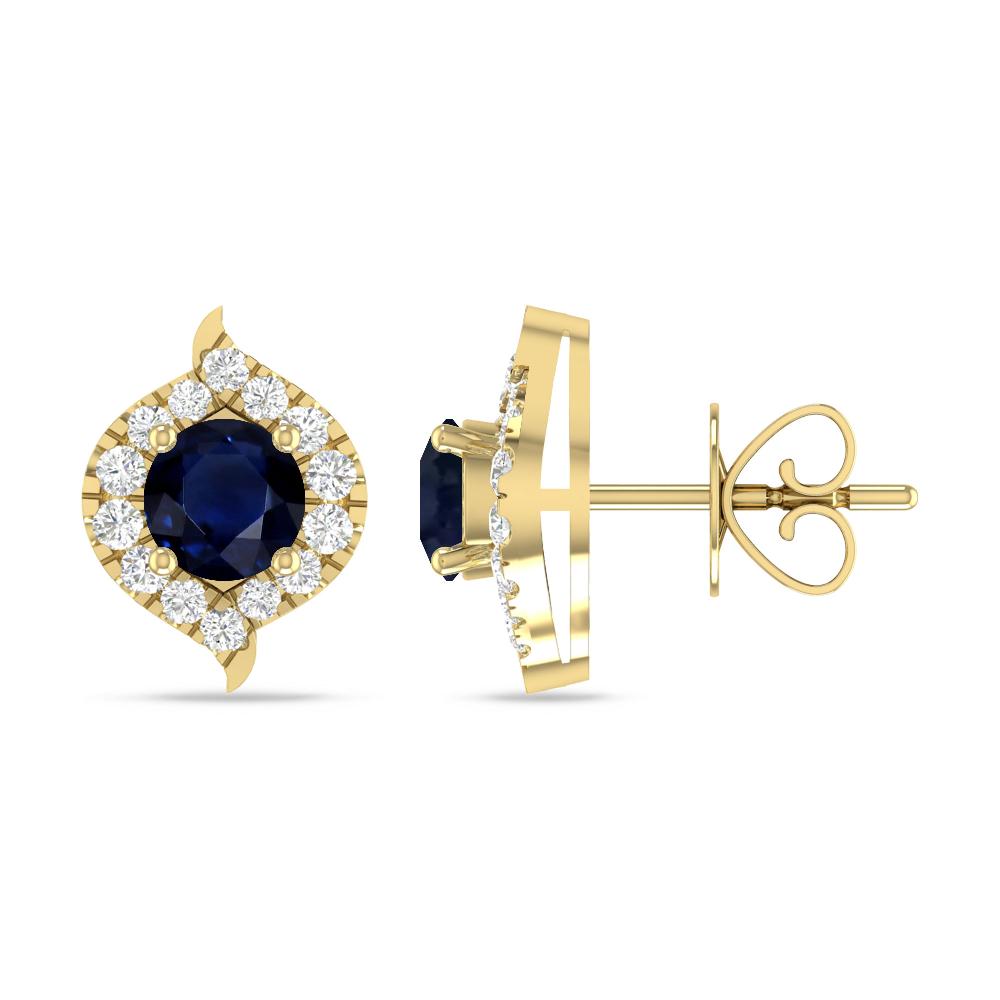 Yellow Gold - Sapphire