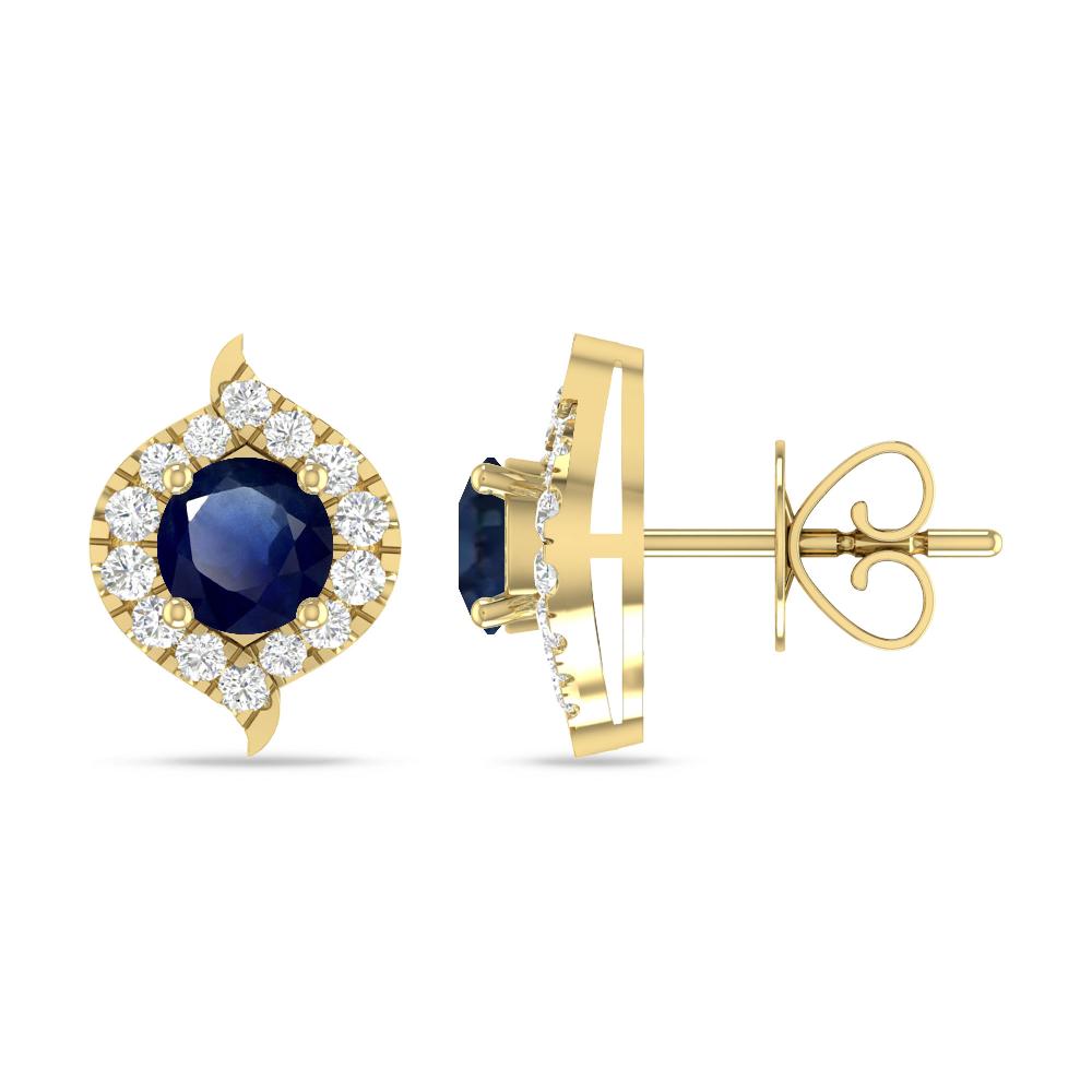 Yellow Gold - Sapphire