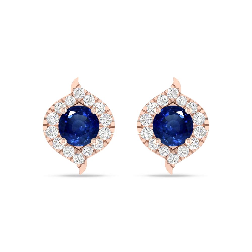 Rose Gold - Sapphire