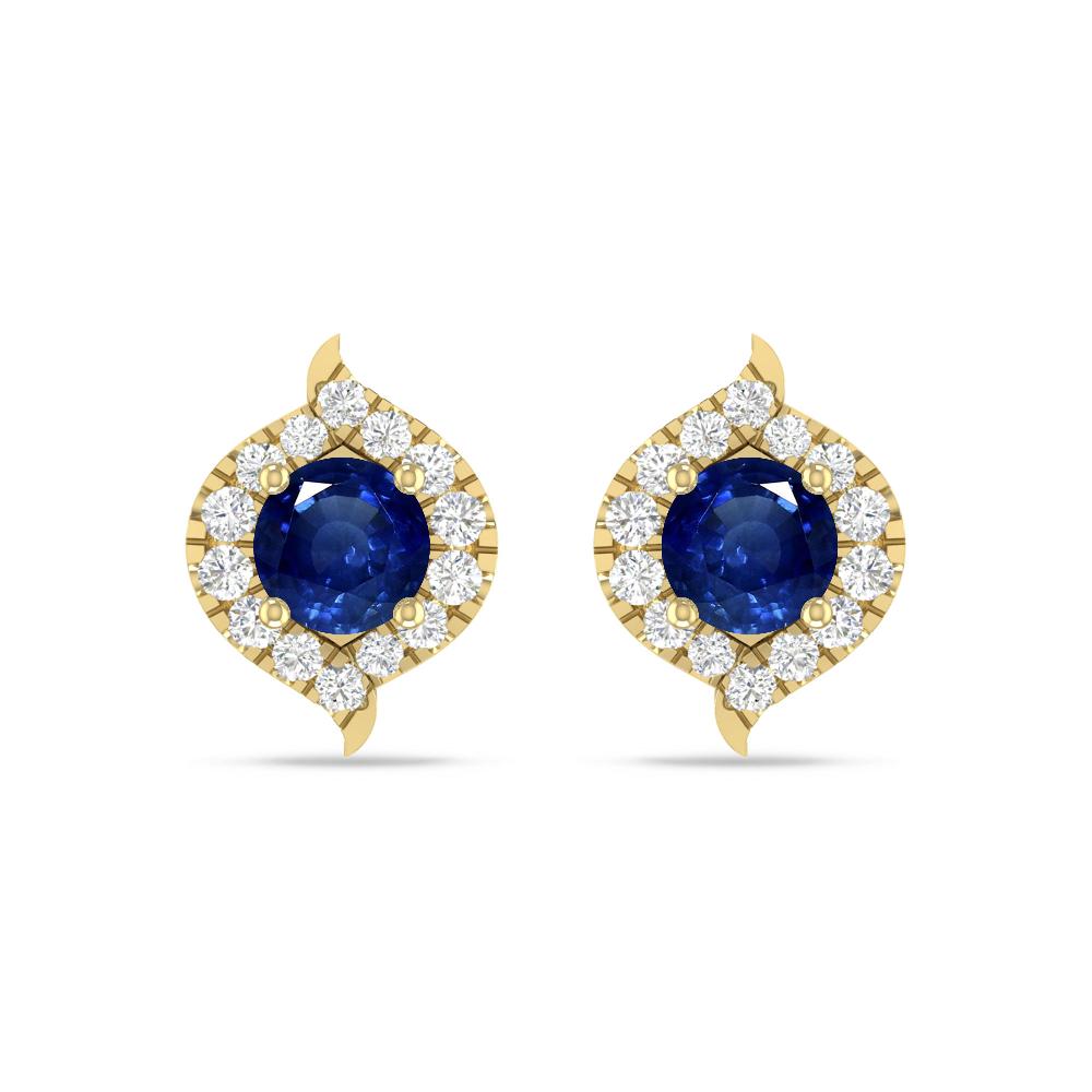 Yellow Gold - Sapphire