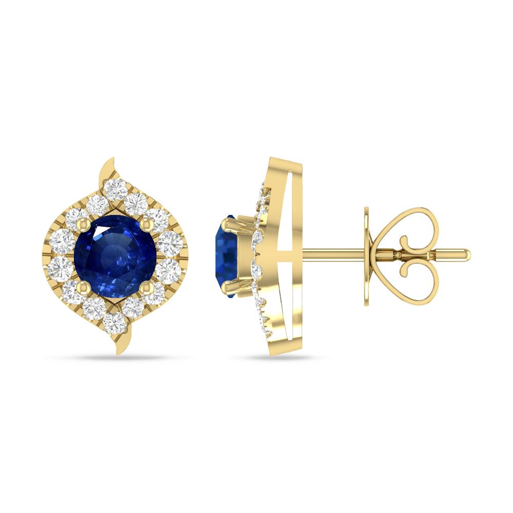 Yellow Gold - Sapphire