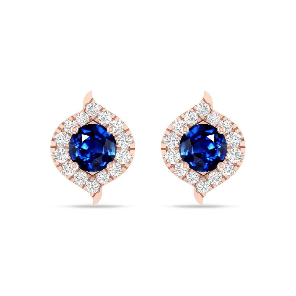 Rose Gold - Sapphire