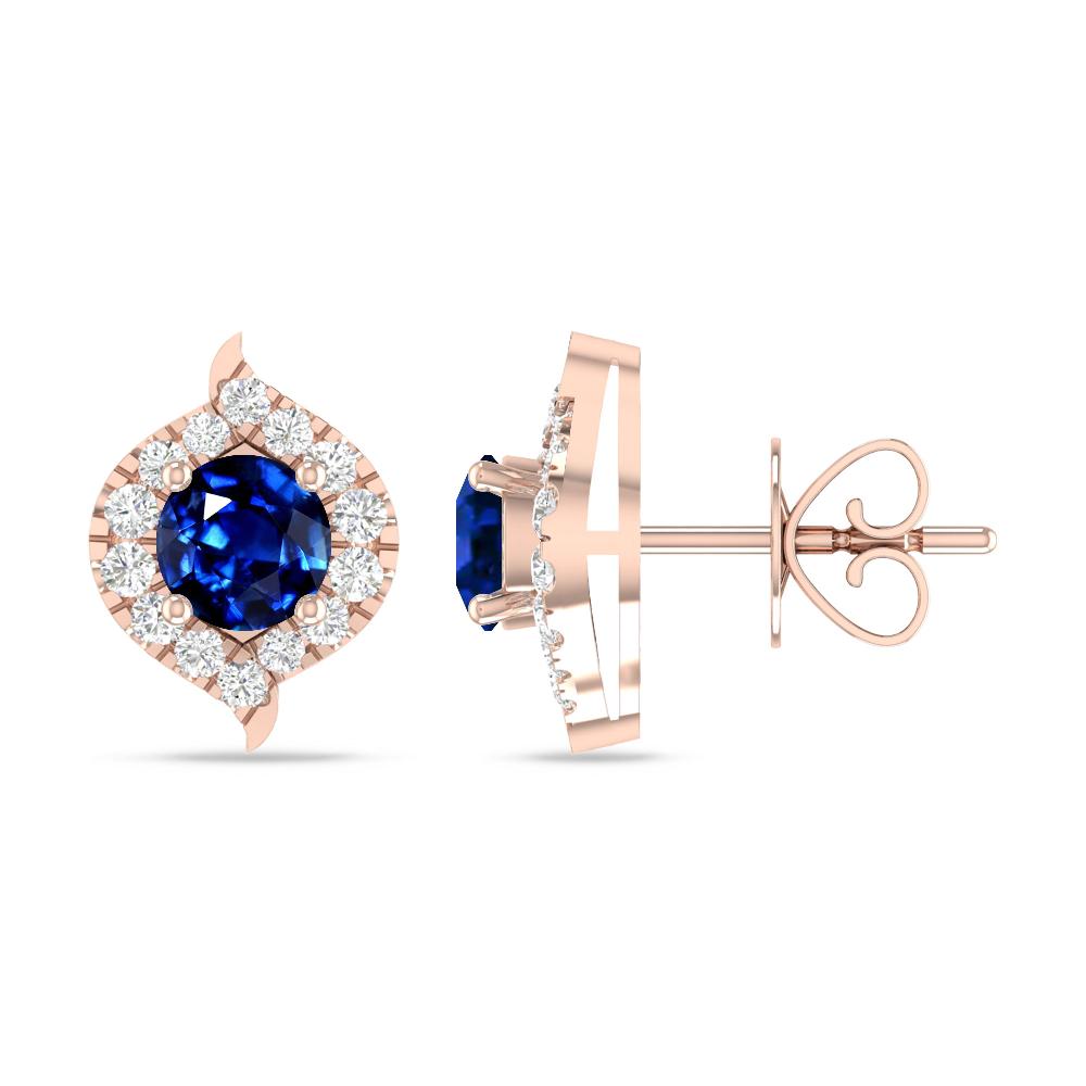 Rose Gold - Sapphire