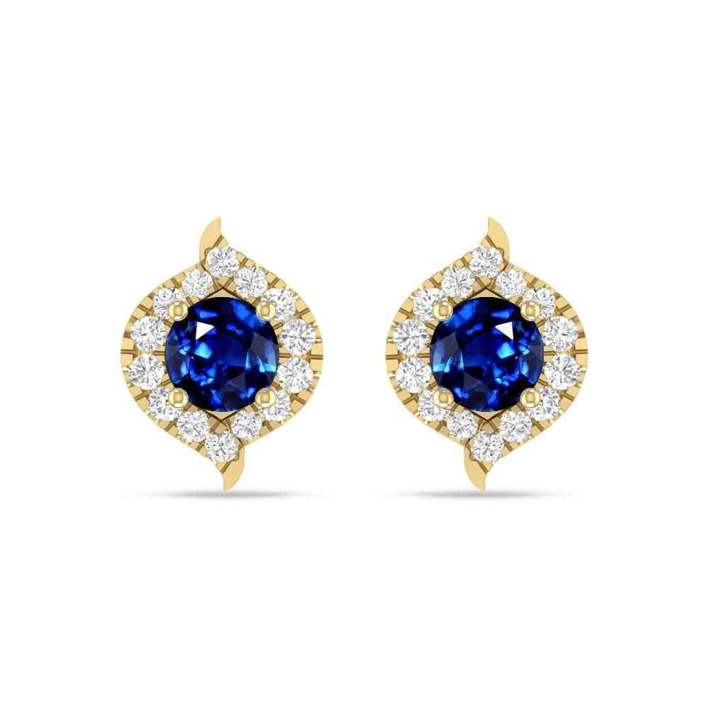 Yellow Gold - Sapphire