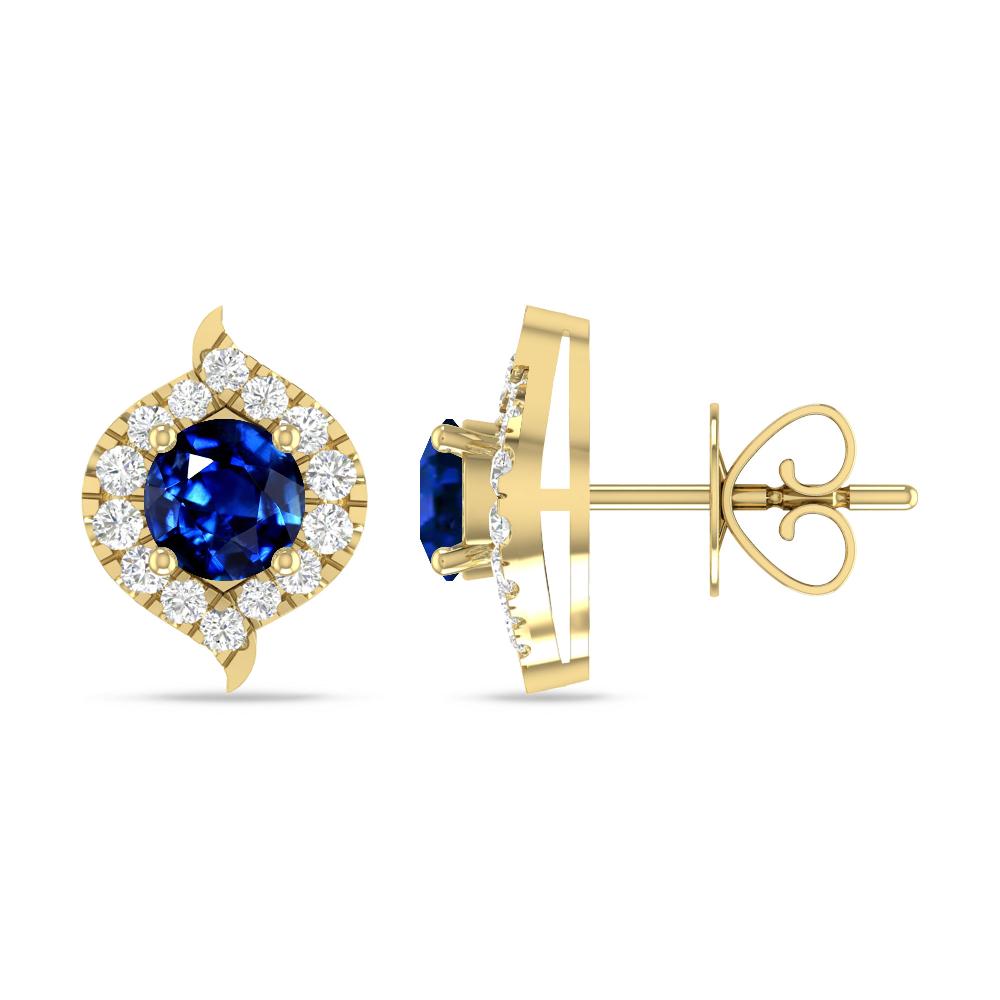 Yellow Gold - Sapphire