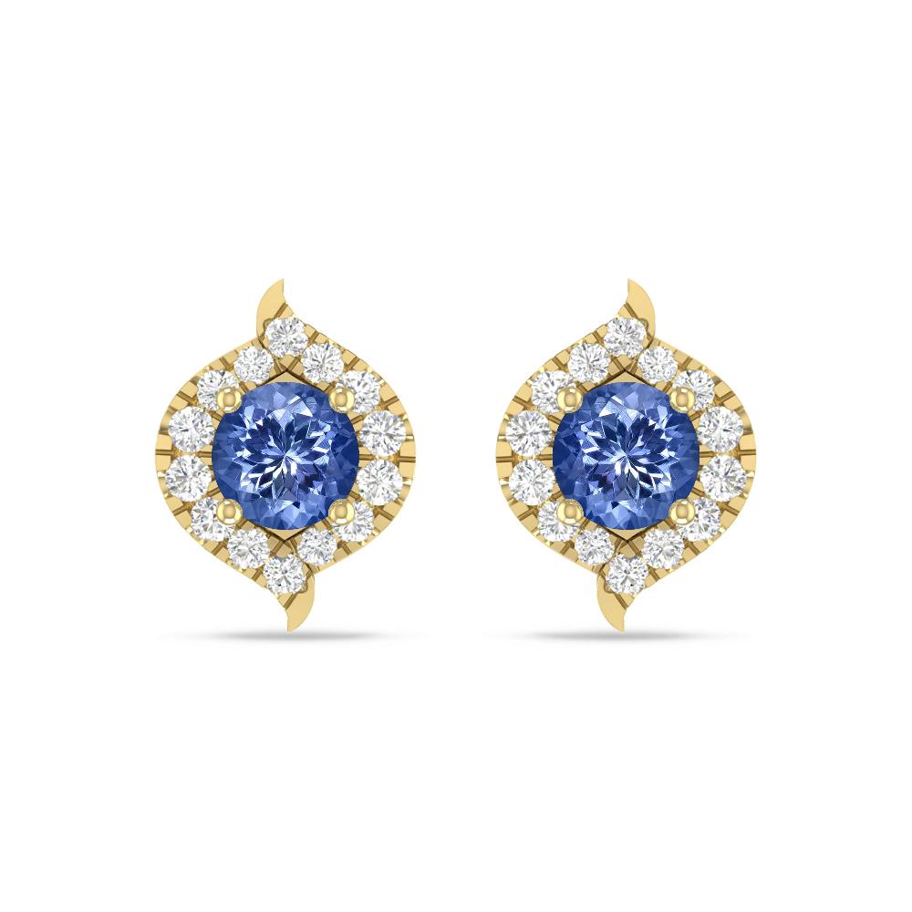 Yellow Gold - Tanzanite