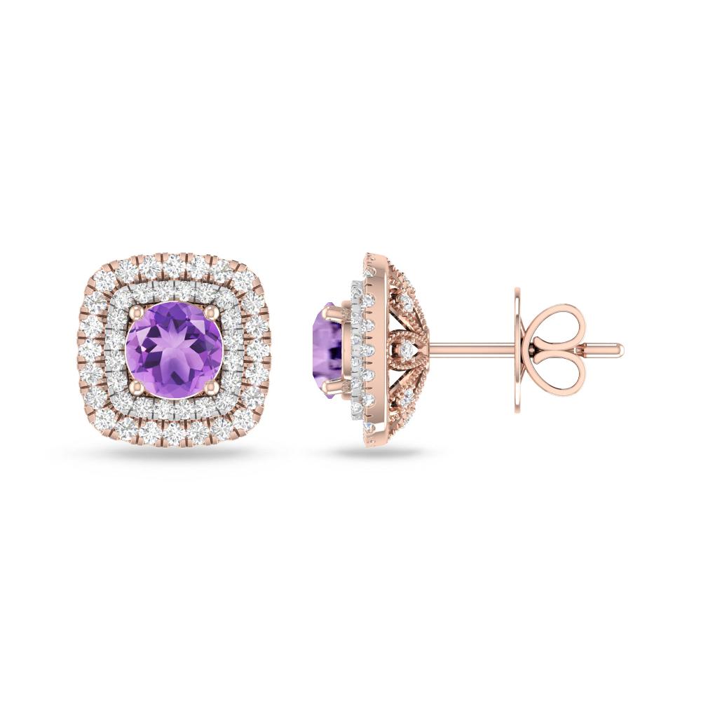 Rose Gold - Amethyst