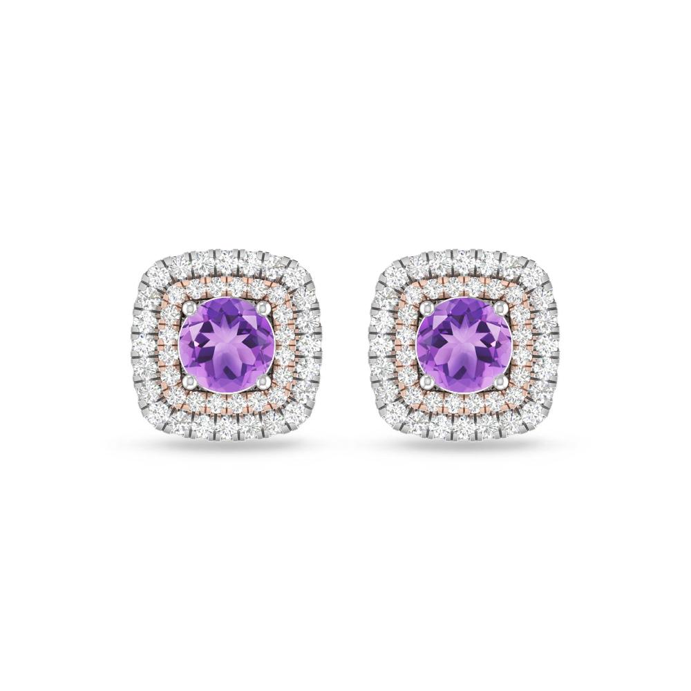 White Gold - Amethyst