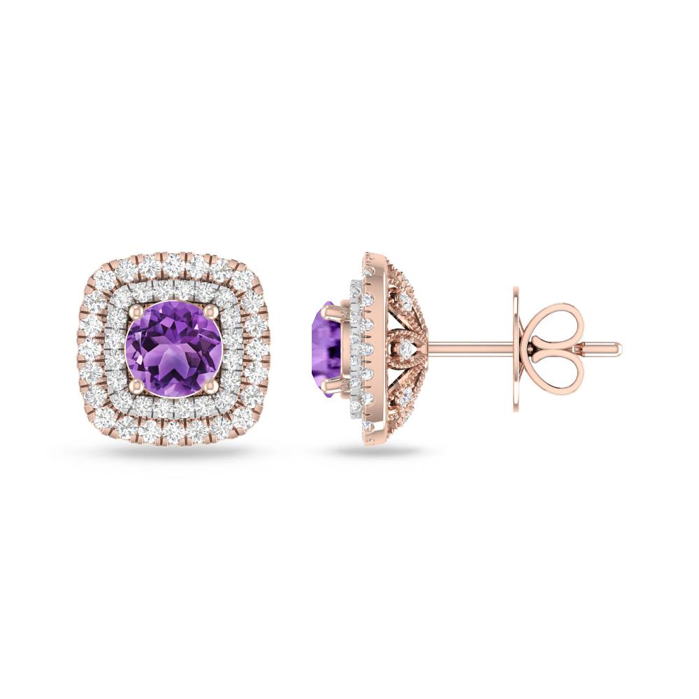Rose Gold - Amethyst