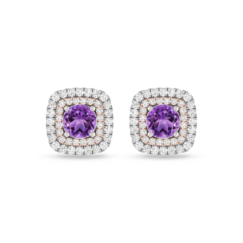 White Gold - Amethyst