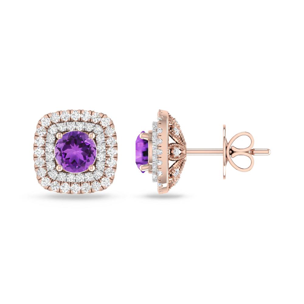 Rose Gold - Amethyst