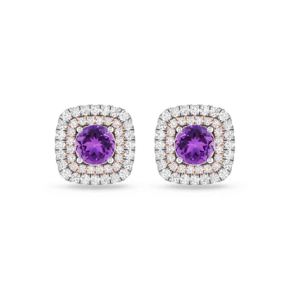 White Gold - Amethyst