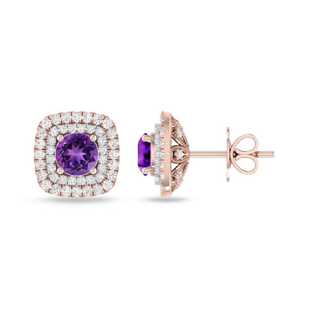 Rose Gold - Amethyst