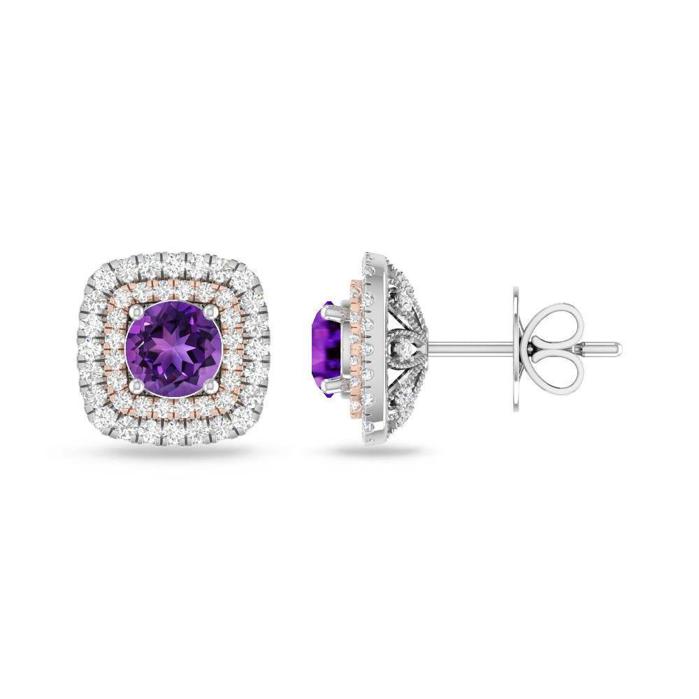 White Gold - Amethyst