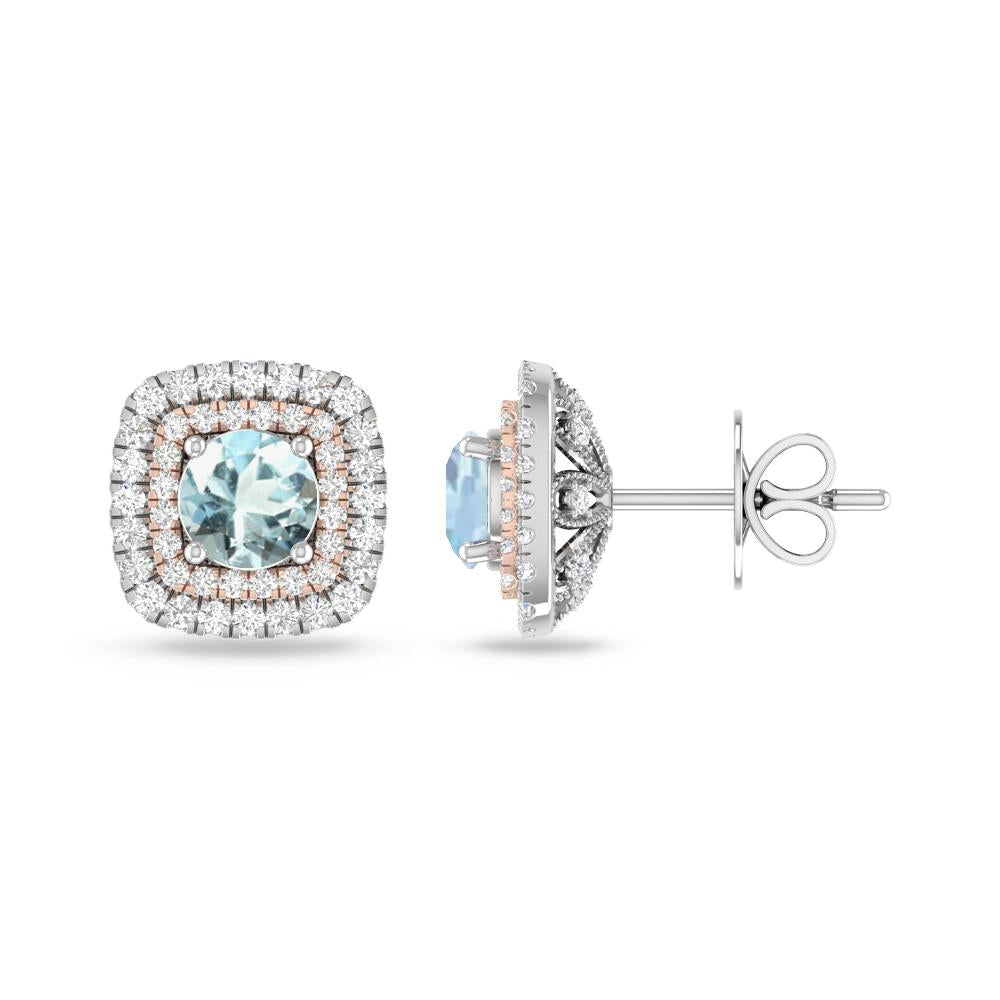 White Gold - Aquamarine