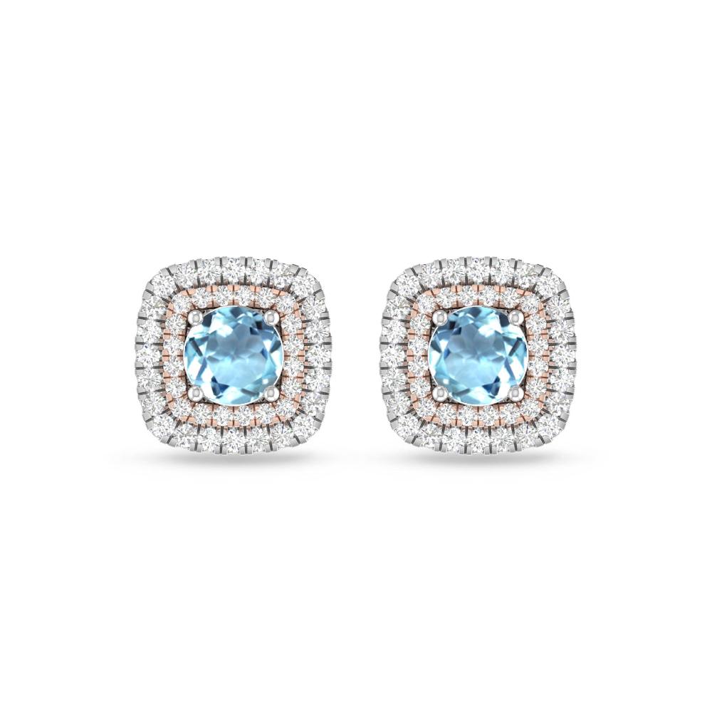 White Gold - Aquamarine