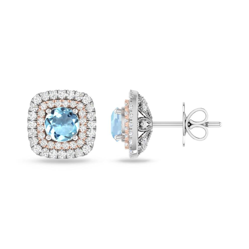White Gold - Aquamarine