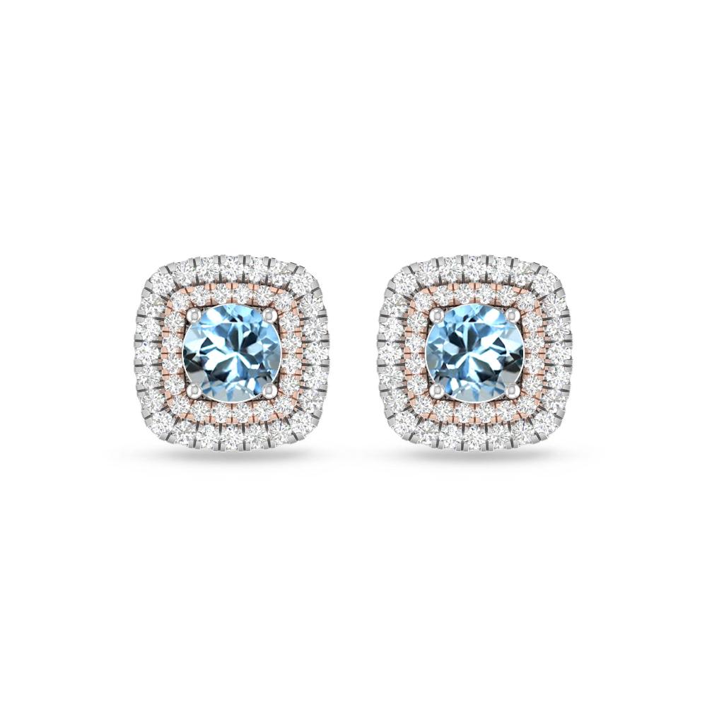 White Gold - Aquamarine