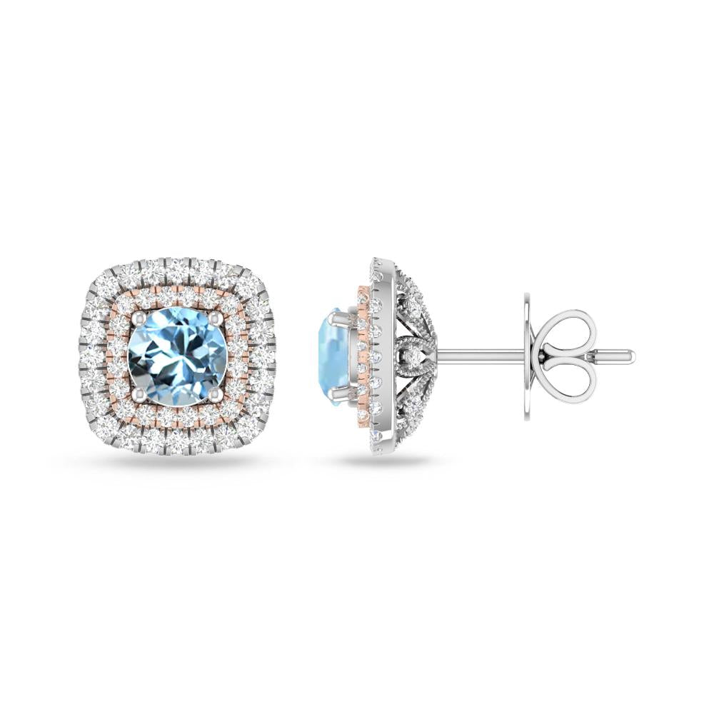 White Gold - Aquamarine