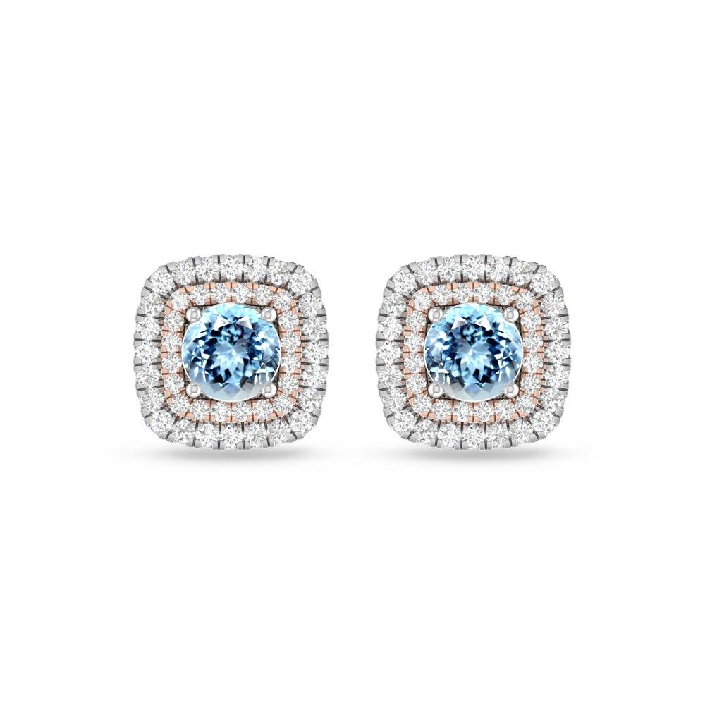 White Gold - Aquamarine