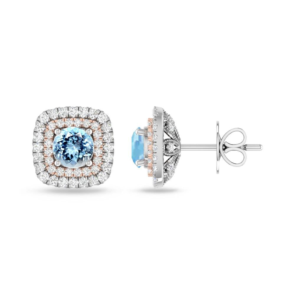 White Gold - Aquamarine