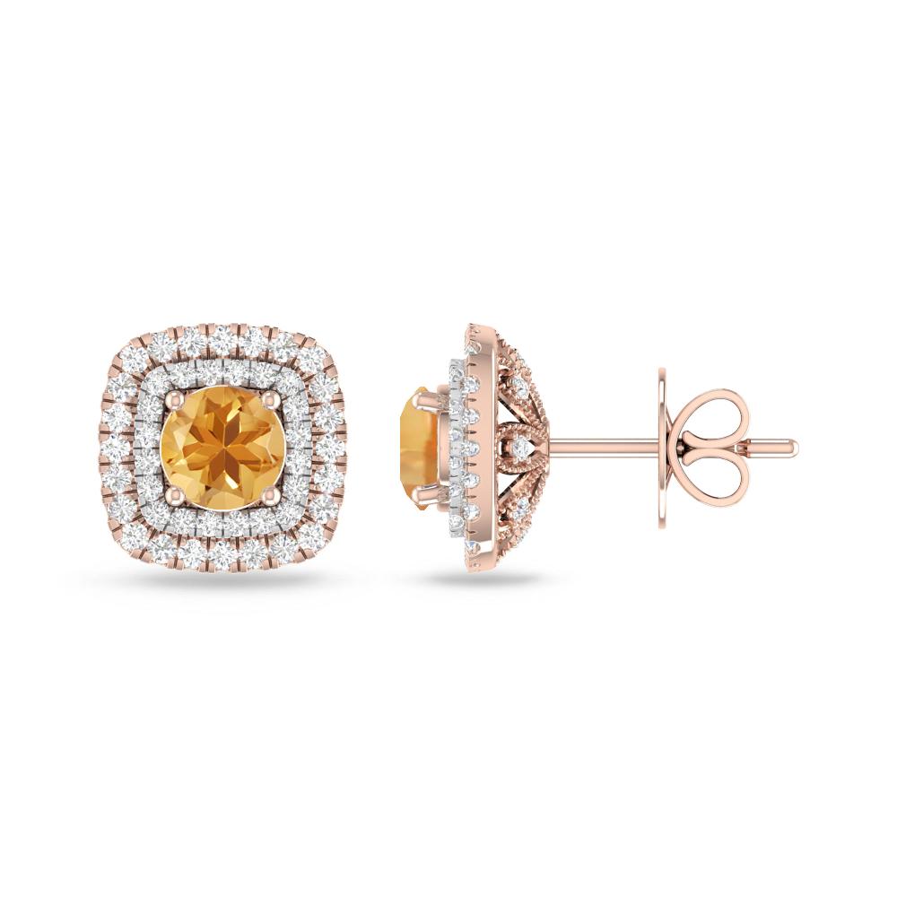 Rose Gold - Citrine