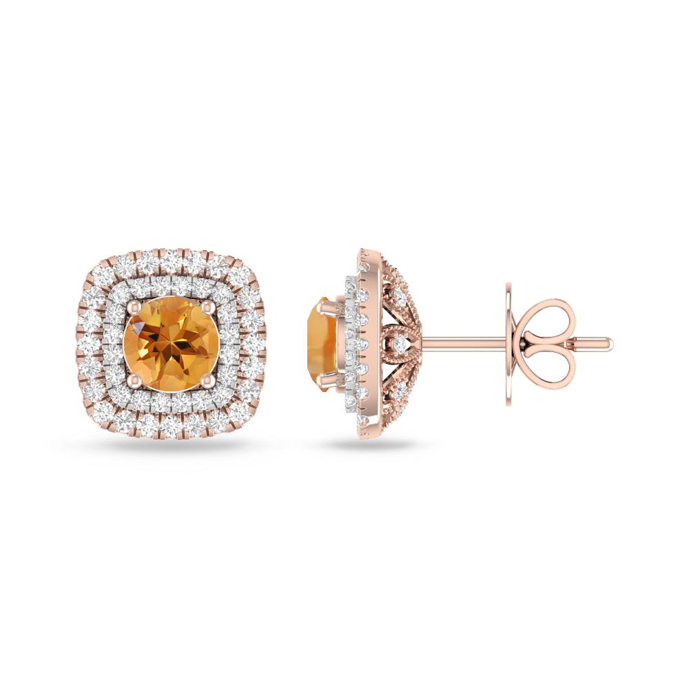 Rose Gold - Citrine