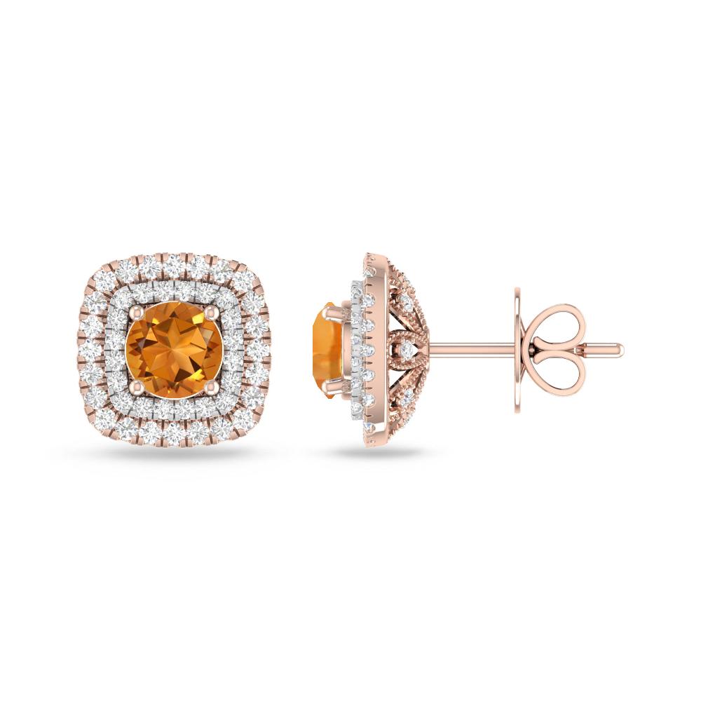 Rose Gold - Citrine