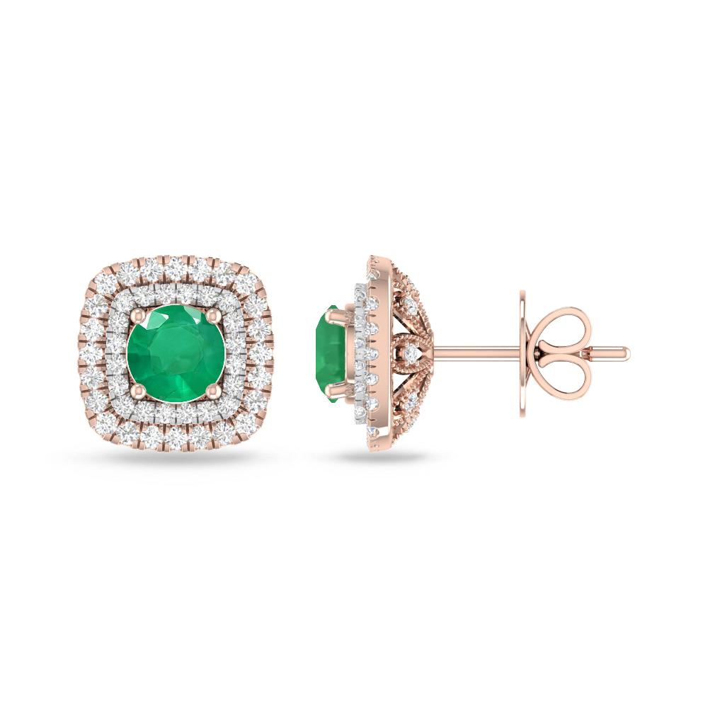 Rose Gold - Emerald
